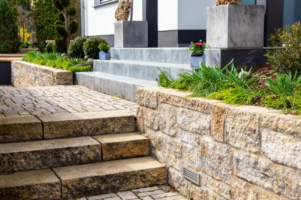 Stone Step Replacement in Sterling