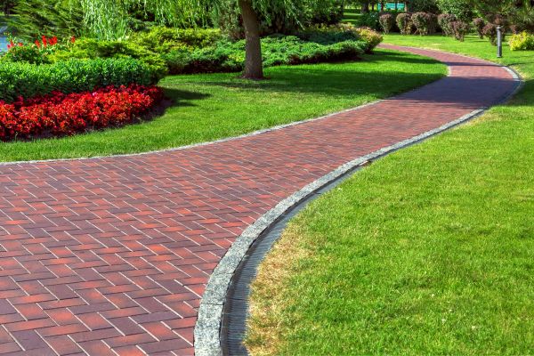 Brick Walkway Installation in Sterling