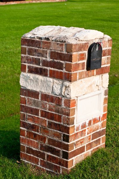 Brick Mailbox Installation in Sterling