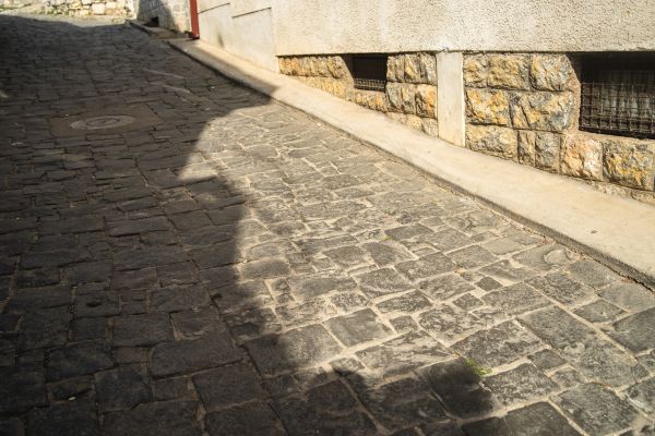 Stone Sidewalk Repair in Sterling