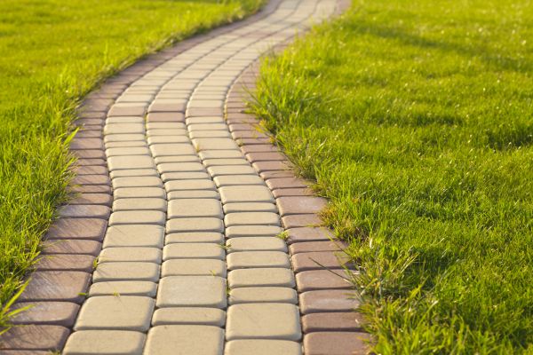 Sidewalk Brick Repair in Sterling
